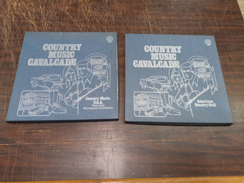 Country Music Cavalcade Vinyl Albums Country Gold & Rhinestone Candlelite Music