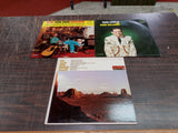 Rex Allen & Hank Locklin & Snow Vinyl Albums Hilltop & Victor Dynagroove Record