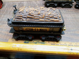 Vtg Jim Beam Railroad Decanters EMPTY JB Turner Barrel Car Caboose Wood Freight
