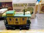 Vtg Jim Beam Railroad Decanters EMPTY JB Turner Barrel Car Caboose Wood Freight