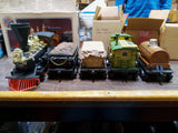 Vtg Jim Beam Railroad Decanters EMPTY JB Turner Barrel Car Caboose Wood Freight