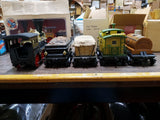 Vtg Jim Beam Railroad Decanters EMPTY JB Turner Barrel Car Caboose Wood Freight