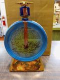 Vtg 1977 Ezra Brooks EMPTY Decanter Spirit Of St Louis 50 Year Anniv Collectible