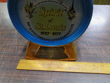 Vtg 1977 Ezra Brooks EMPTY Decanter Spirit Of St Louis 50 Year Anniv Collectible