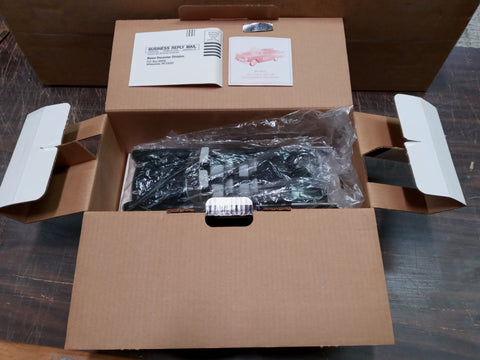 Vtg 1957 Black Chevrolet Bel Air Convertible EMPTY Decanter Jim Beam Die Cast