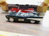 Vtg 1957 Black Chevrolet Bel Air Convertible EMPTY Decanter Jim Beam Die Cast