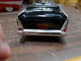 Vtg 1957 Black Chevrolet Bel Air Convertible EMPTY Decanter Jim Beam Die Cast