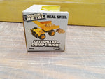 Vtg 1985 Remco Caterpillar Dump Truck 785 Heavy Metal Yellow Non-Toxic Finish