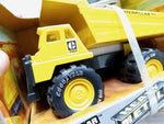 Vtg 1985 Remco Caterpillar Dump Truck 785 Heavy Metal Yellow Non-Toxic Finish