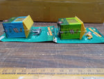 Vtg Safari Shuttle Trailers W Lion Tiger & Elephant Sunoco 2001 Collectibles NIB