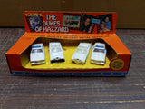 Vtg 1981 ERTL Dukes Of Hazzard Toy Cars TV 1/64 Die Cast 4 pack Set Orig Box!