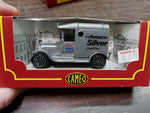 1993 Cameo Amoco Regular Silver & Ultimate Lead-Free Village Collection Die-Cast