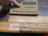 VTG 1943 Audels Welders Guide Questions & Answers Frank Graham Reprint Book