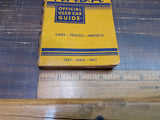 Vtg 1967 N.A.D.A. Official Used Car Guide Cars Trucks Imports Eastern Edition