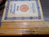 Vtg 1944 Warren County Pennsylvania Almanac Member FDIC Trust Department Compa