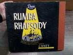 Vtg Caney Plays 1942 Rumba Rhapsody Vinyl Albums 4 Disc Lot Decca Records columb