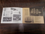 VTG 1899 Hermaphrodite Brig Aloha Great Sailing Ships Collecting Models Catalog