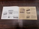 VTG 1899 Hermaphrodite Brig Aloha Great Sailing Ships Collecting Models Catalog