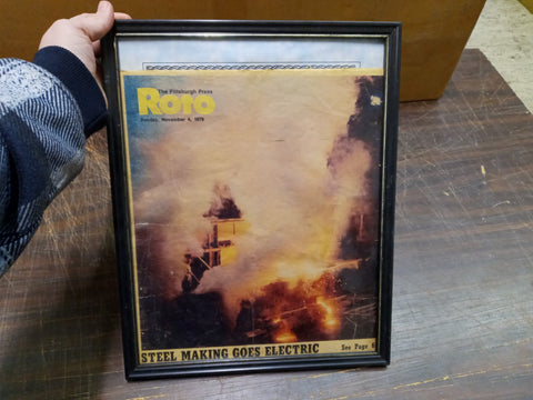 Vtg Roto Pittsburgh Press Magazine Sunday Nov 4,1979 Steel Making Goes Electric