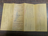 Vtg T.W Phillips Gas & Oil Lease Clearfield County January 1925 John Watson Reed