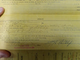Vtg T.W Phillips Gas & Oil Lease Clearfield County January 1925 John Watson Reed