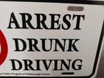 DUI Traffic Program Hillsborough County Arrest Drunk Driving License Plate