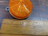 Vtg Flecto-lite Starburst Truck Trailer Camper Orange & White W Hook No Wires