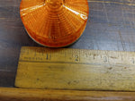 Vtg Flecto-lite Starburst Truck Trailer Camper Orange & White W Hook No Wires