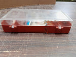 Fishing Tackle Box W Assorted Lures Felmlee Spinners Summertime Fishing Sporting
