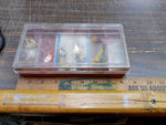 Fishing Tackle Box W Assorted Lures Felmlee Spinners Summertime Fishing Sporting