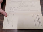 VTG  February A.D. 1900 Return Sheet Inspectors Judge Election Mercer County