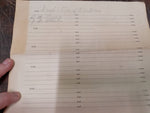 VTG  February A.D. 1900 Return Sheet Inspectors Judge Election Mercer County