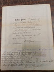 Vtg Palm Folder Mfg Capital Stock Certificates New York November 4,7 & 30 1887