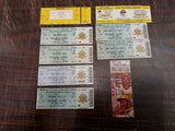 Vtg Sports Ticket Stubs 88' 89' 00' 02' 04' PNC Byrd Stadium Pirates 3 Rivers