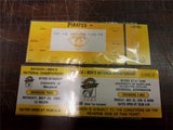 Vtg Sports Ticket Stubs 88' 89' 00' 02' 04' PNC Byrd Stadium Pirates 3 Rivers