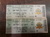 Vtg Sports Ticket Stubs 88' 89' 00' 02' 04' PNC Byrd Stadium Pirates 3 Rivers