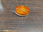 Vtg Flecto-lite Starburst Truck Trailer Camper Orange & White W Hook No Wires