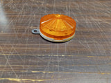 Vtg Flecto-lite Starburst Truck Trailer Camper Orange & White W Hook No Wires