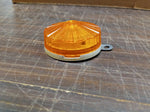 Vtg Flecto-lite Starburst Truck Trailer Camper Orange & White W Hook No Wires