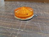 Vtg Flecto-lite Starburst Truck Trailer Camper Orange & White W Hook No Wires