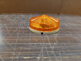 Vtg Flecto-lite Starburst Truck Trailer Camper Orange & White W Hook No Wires