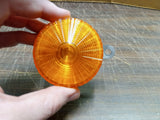 Vtg Flecto-lite Starburst Truck Trailer Camper Orange & White W Hook No Wires