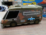Vtg Micro Machines Combat Carrier 1997 Military Fold Out Van Galoob Missing Tank