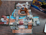 Vtg Micro Machines Combat Carrier 1997 Military Fold Out Van Galoob Missing Tank
