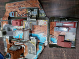 Vtg Micro Machines Combat Carrier 1997 Military Fold Out Van Galoob Missing Tank