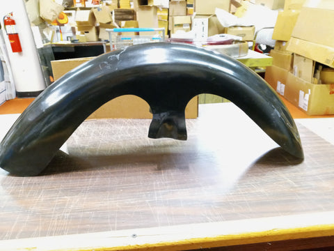 Custom Bagger Front Fender Black Harley Touring Fiberglass FLH Chopper 31.5 Inch