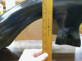 Custom Bagger Front Fender Black Harley Touring Fiberglass FLH Chopper 31.5 Inch