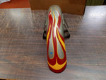 Harley Davidson Wide Glide Softail Front Fender Custom Paint Red/Orange Flames
