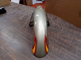 Harley Davidson Wide Glide Softail Front Fender Custom Paint Red/Orange Flames