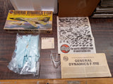Vtg General Dynamics F-111E Airfix USAF Low Level Swing-Wing Fighter Bomber 1975